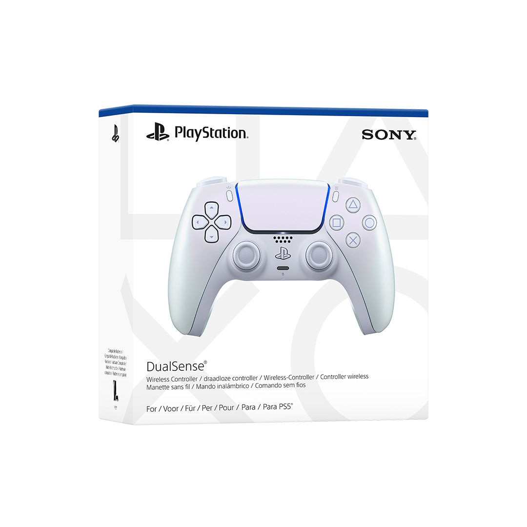 Chroma Pearl DualSense Wireless Controller - For PS5, PC, Mac & Mobile