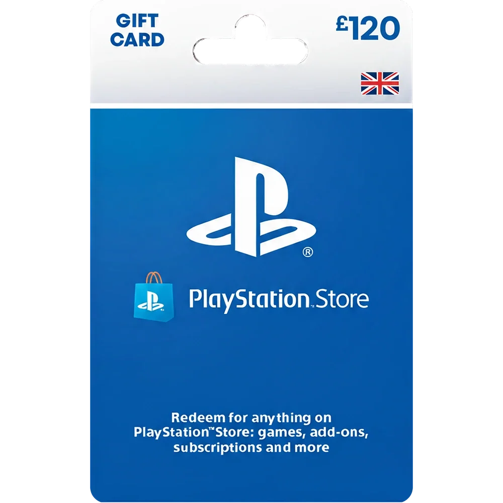 PlayStation Store £120 gift card digital code – Goffs Games