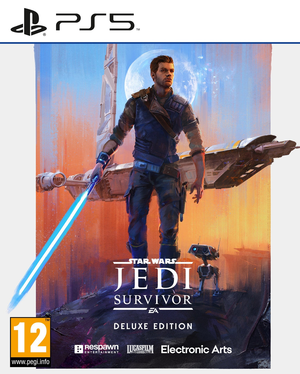 Star Wars Jedi Survivor PS5 cover art