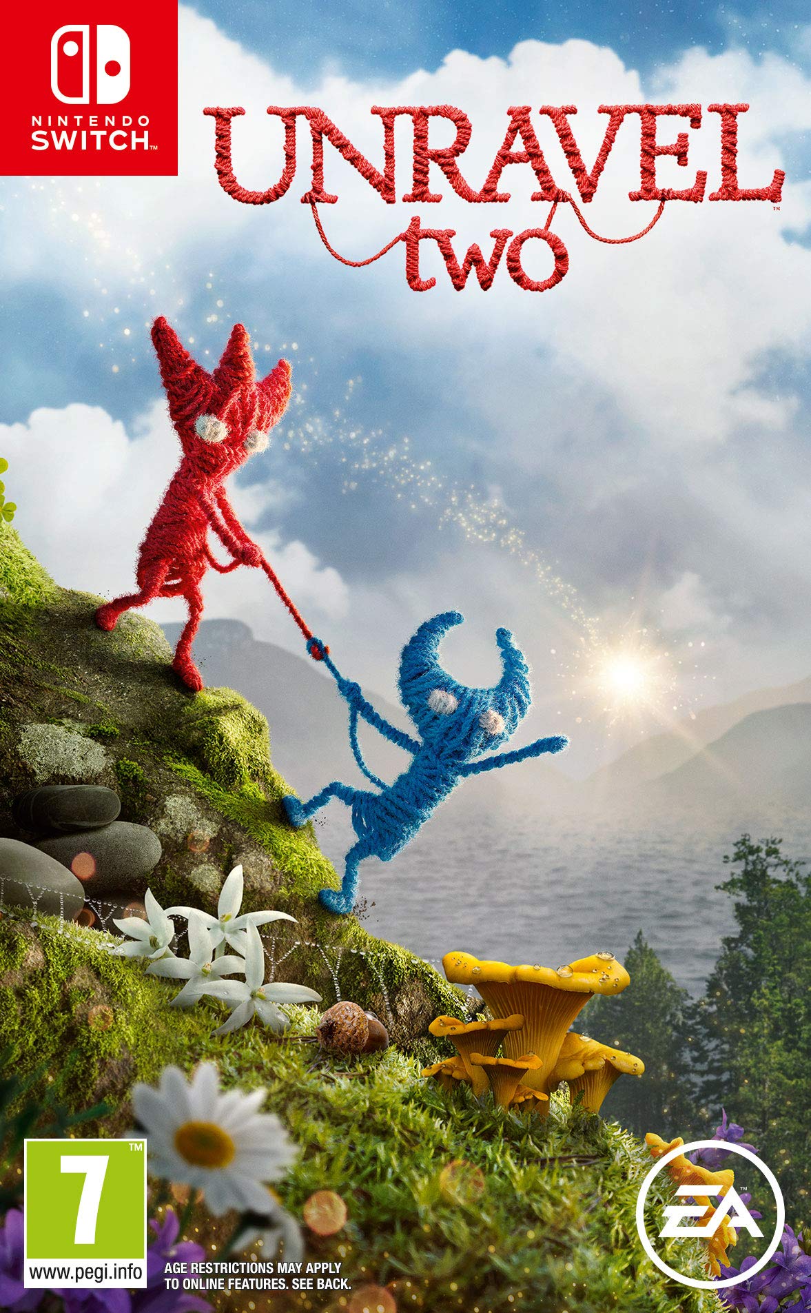 Unravel 2 cover art for Nintendo Switch