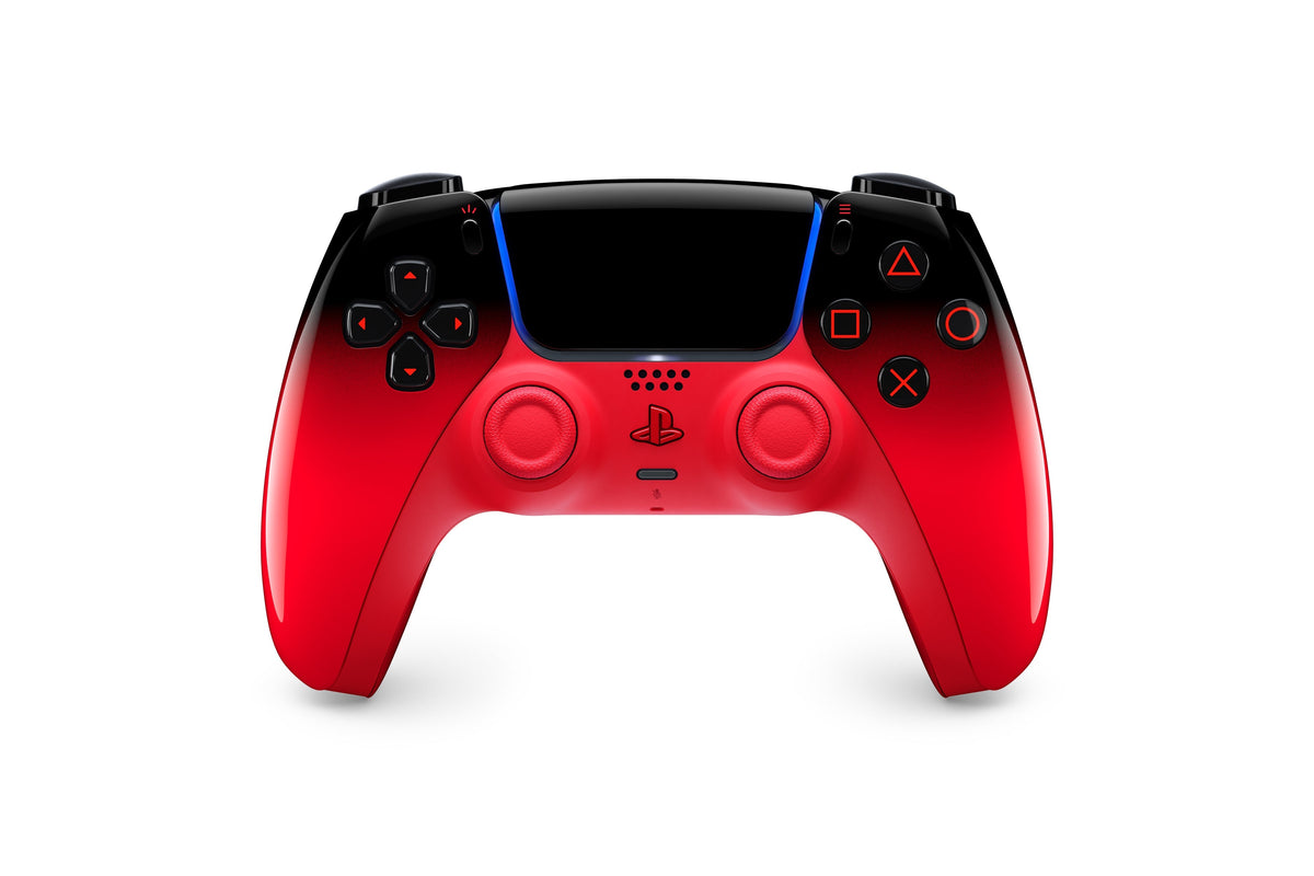 Techno Red DualSense Wireless Controller - For PS5, PC, Mac & Mobile