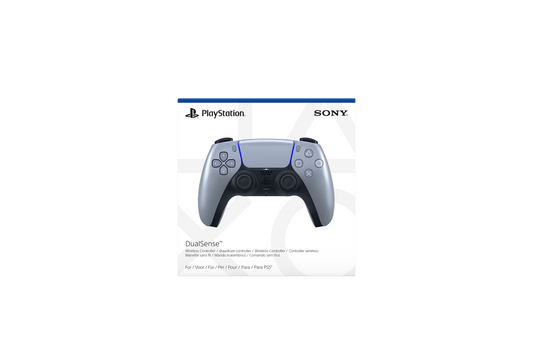 Sterling Silver DualSense wireless controller for PS5, PC, Mac and mobile