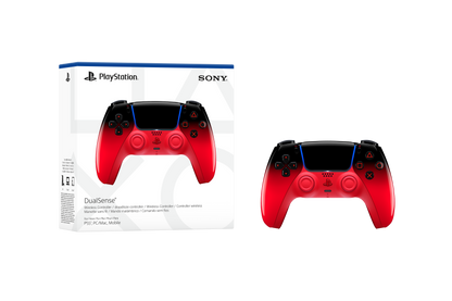 Techno Red DualSense Wireless Controller - For PS5, PC, Mac & Mobile