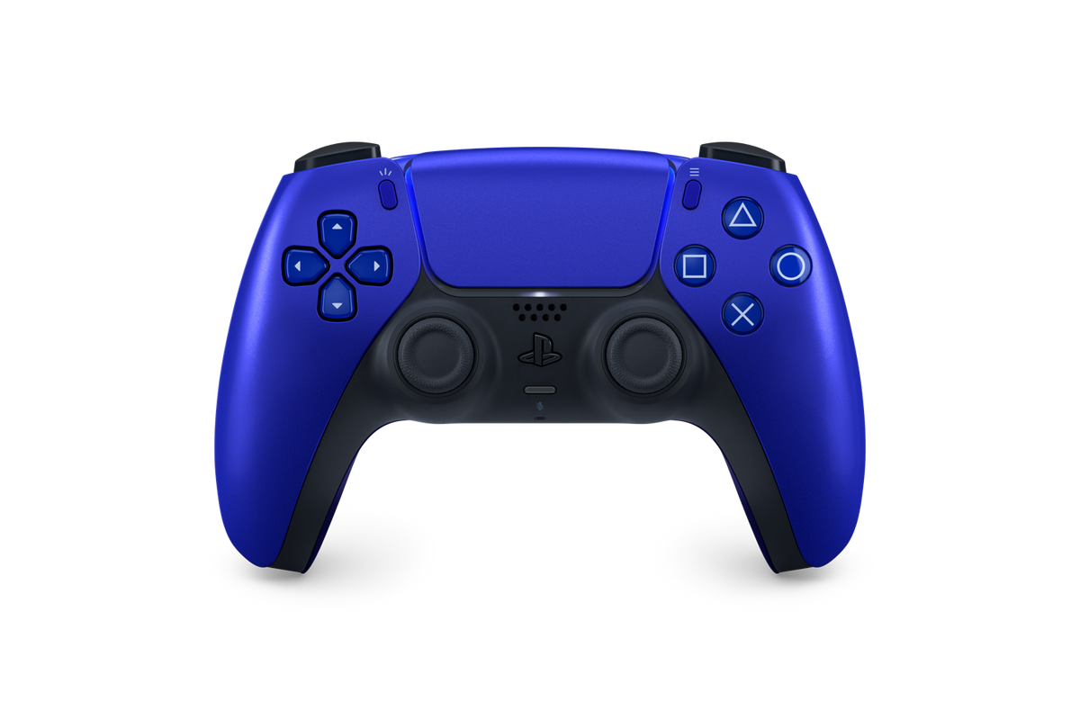 Cobalt Blue DualSense Wireless Controller - For PS5, PC, Mac & Mobile