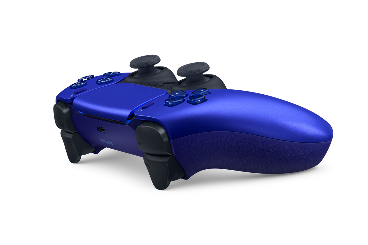 Cobalt Blue DualSense Wireless Controller - For PS5, PC, Mac & Mobile