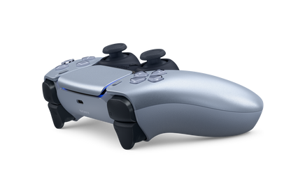 Sterling Silver DualSense Wireless Controller - For PS5, PC, Mac & Mobile