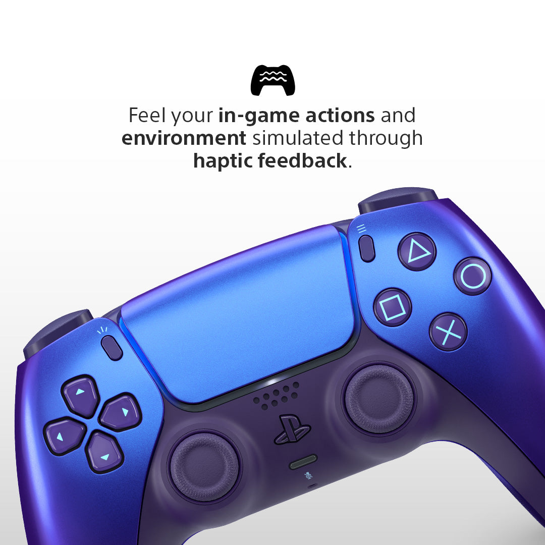 Chroma Indigo DualSense Wireless Controller - For PS5, PC, Mac & Mobile