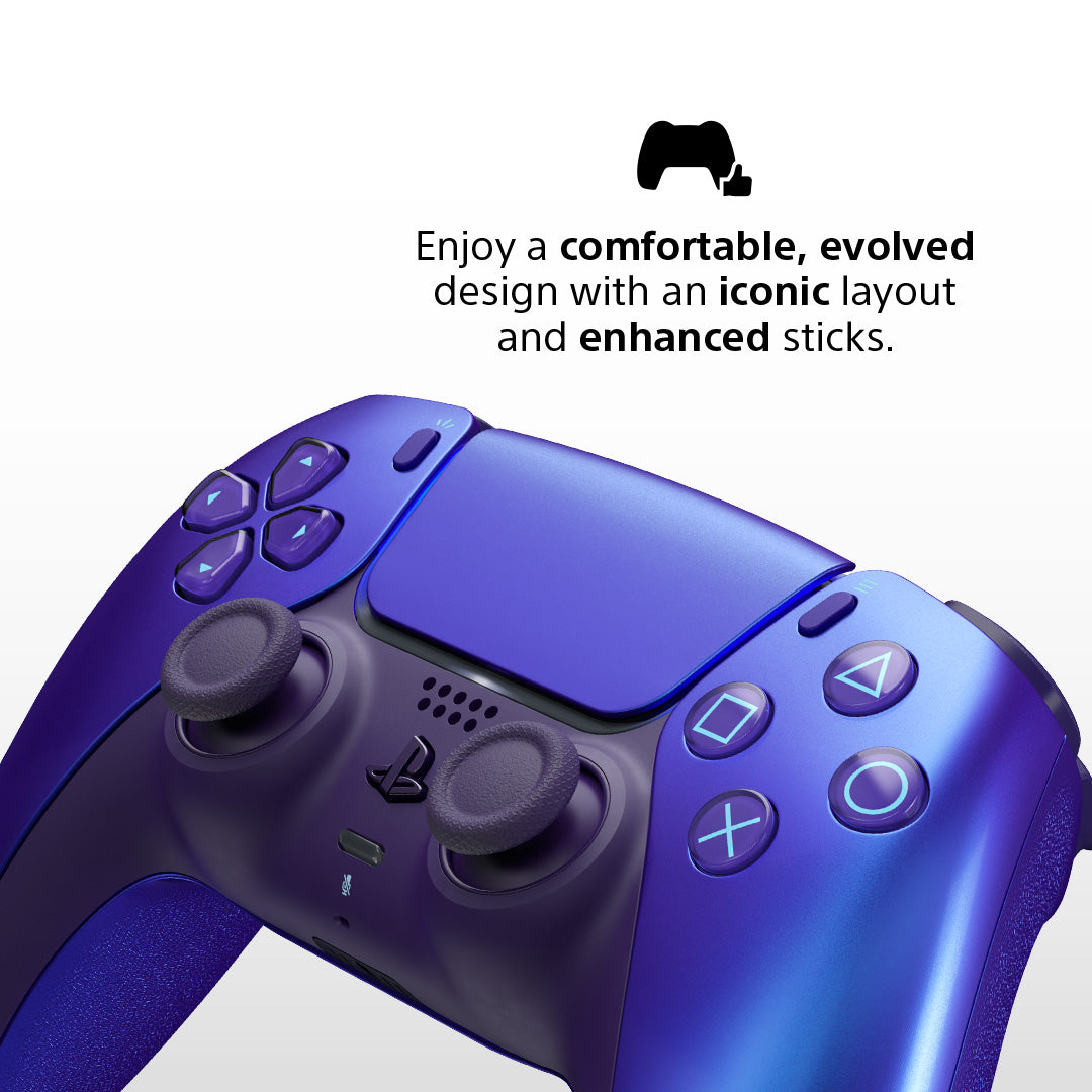 Chroma Indigo DualSense Wireless Controller - For PS5, PC, Mac & Mobile