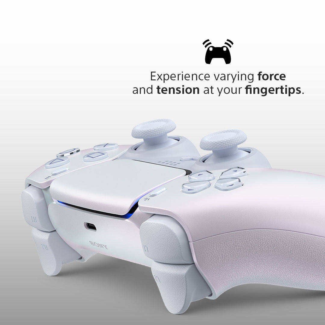 Chroma Pearl DualSense Wireless Controller - For PS5, PC, Mac & Mobile