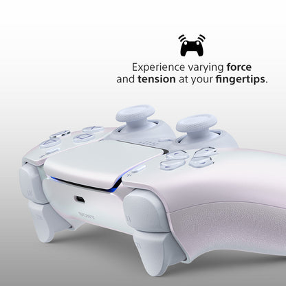 Chroma Pearl DualSense Wireless Controller - For PS5, PC, Mac & Mobile