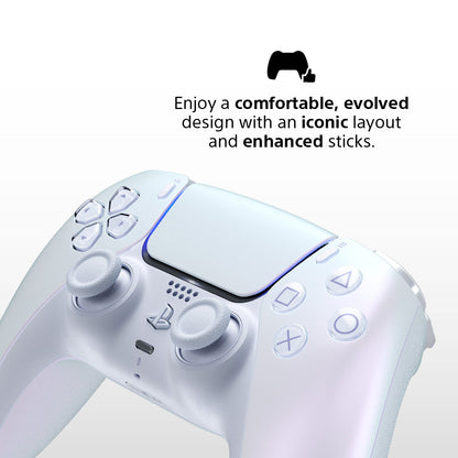 Chroma Pearl DualSense Wireless Controller - For PS5, PC, Mac & Mobile
