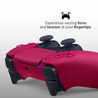 Cosmic Red DualSense Wireless Controller - For PS5, PC, Mac & Mobile