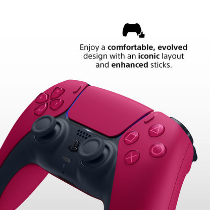 Cosmic Red DualSense Wireless Controller - For PS5, PC, Mac & Mobile
