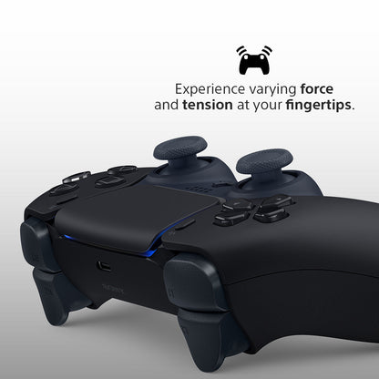 Midnight Black DualSense Wireless Controller - For PS5, PC, Mac & Mobile