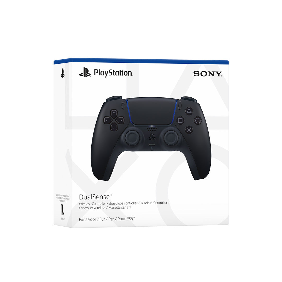 Midnight Black DualSense Wireless Controller - For PS5, PC, Mac & Mobile