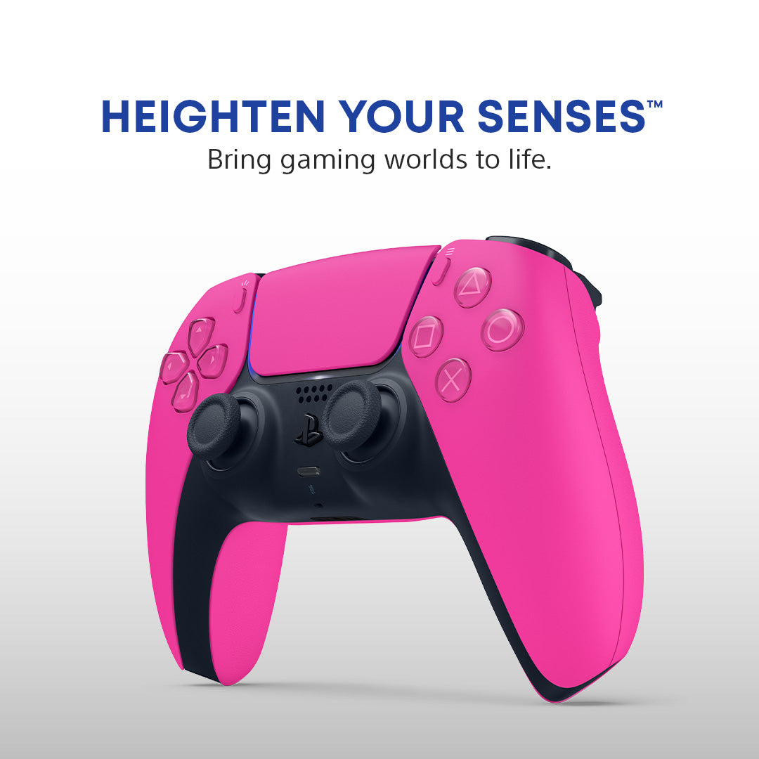 Nova Pink DualSense Wireless Controller - For PS5, PC, Mac & Mobile