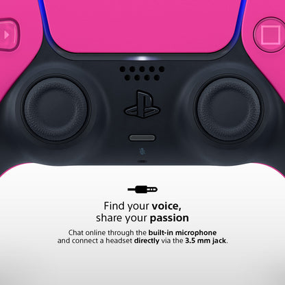 Nova Pink DualSense Wireless Controller - For PS5, PC, Mac & Mobile