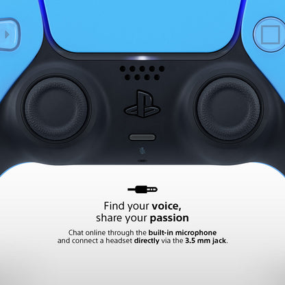 Starlight Blue DualSense Wireless Controller - For PS5, PC, Mac & Mobile
