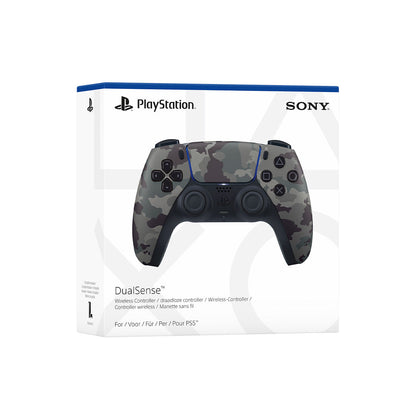 Grey Camouflage DualSense Wireless Controller - For PS5, PC, Mac & Mobile