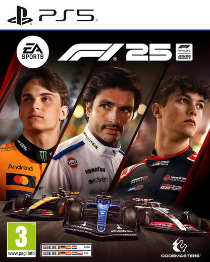 EA Sports F1 25 PS5 cover art