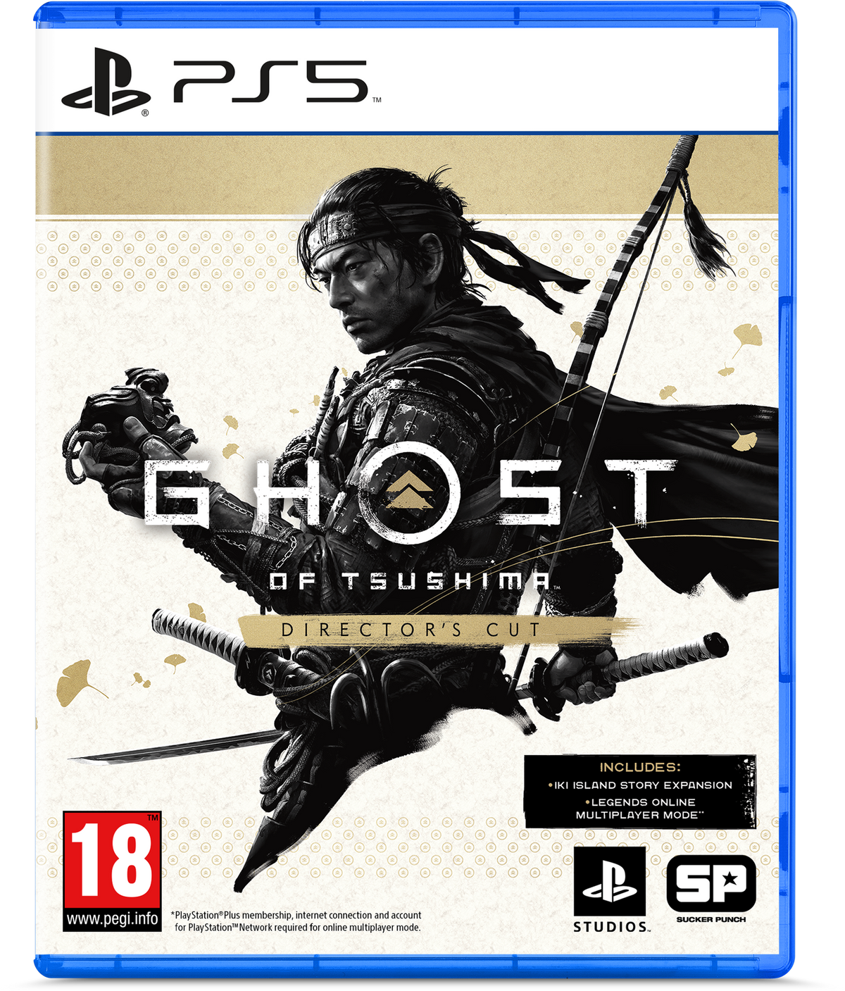 Ghost of Tsushima Director's Cut PS5 cover art