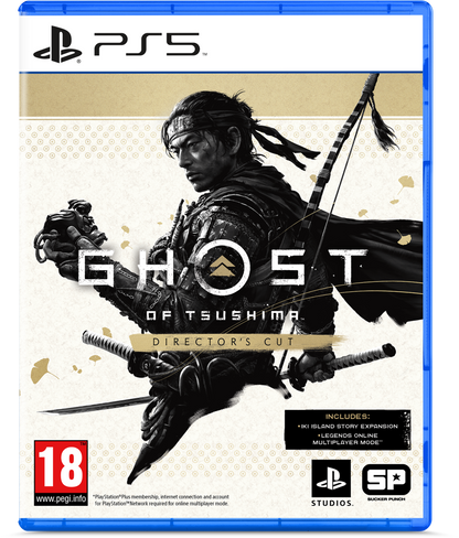 Ghost of Tsushima Director's Cut PS5 cover art
