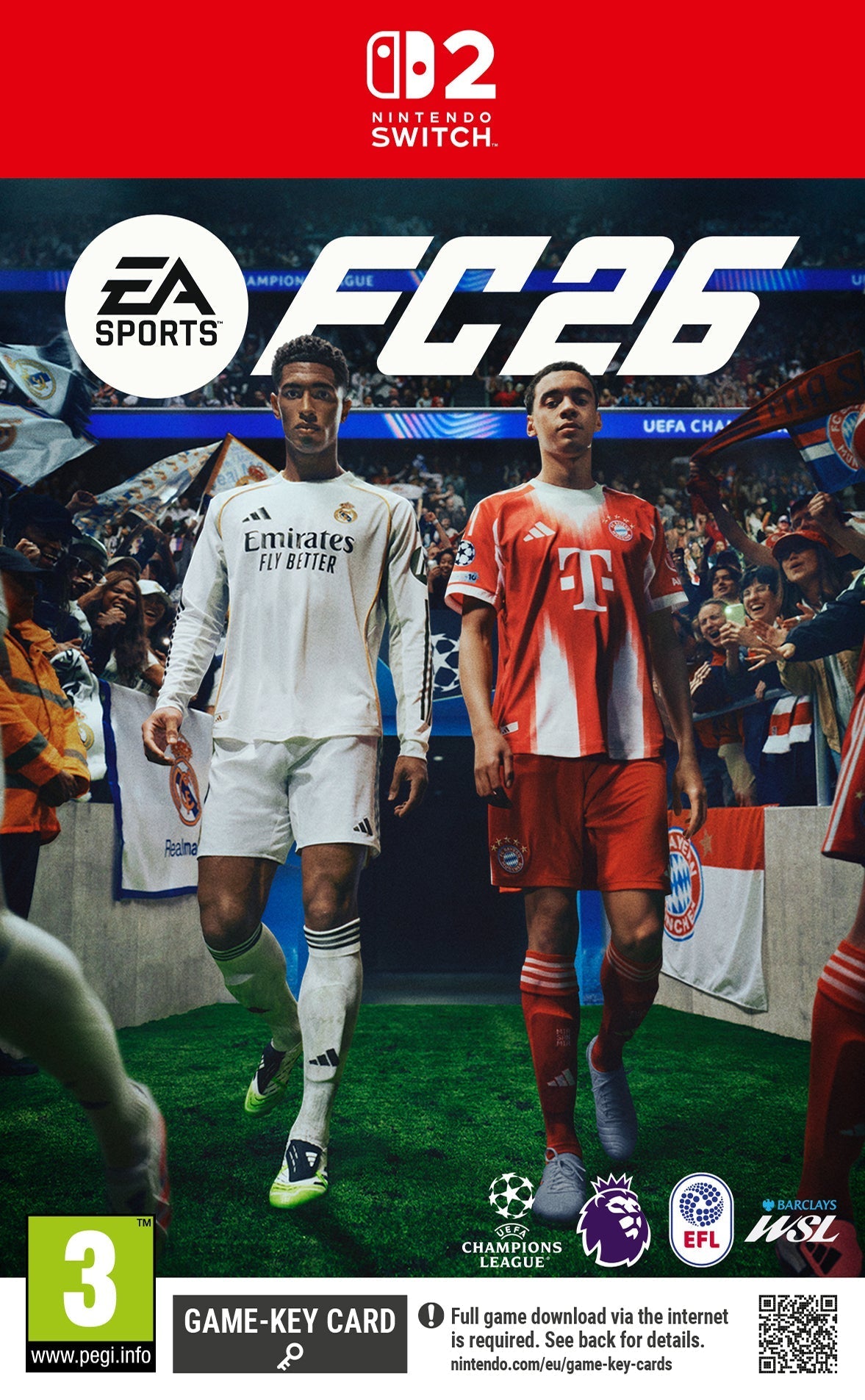EA Sports FC 26 cover art — Nintendo Switch