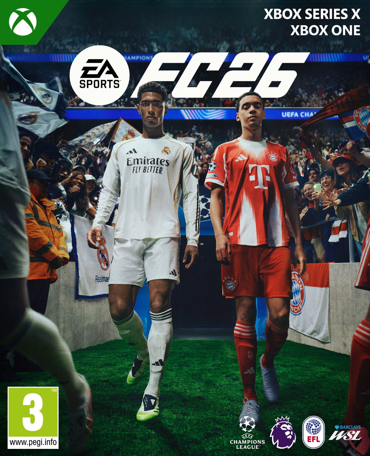 EA Sports FC 26 cover art for Xbox