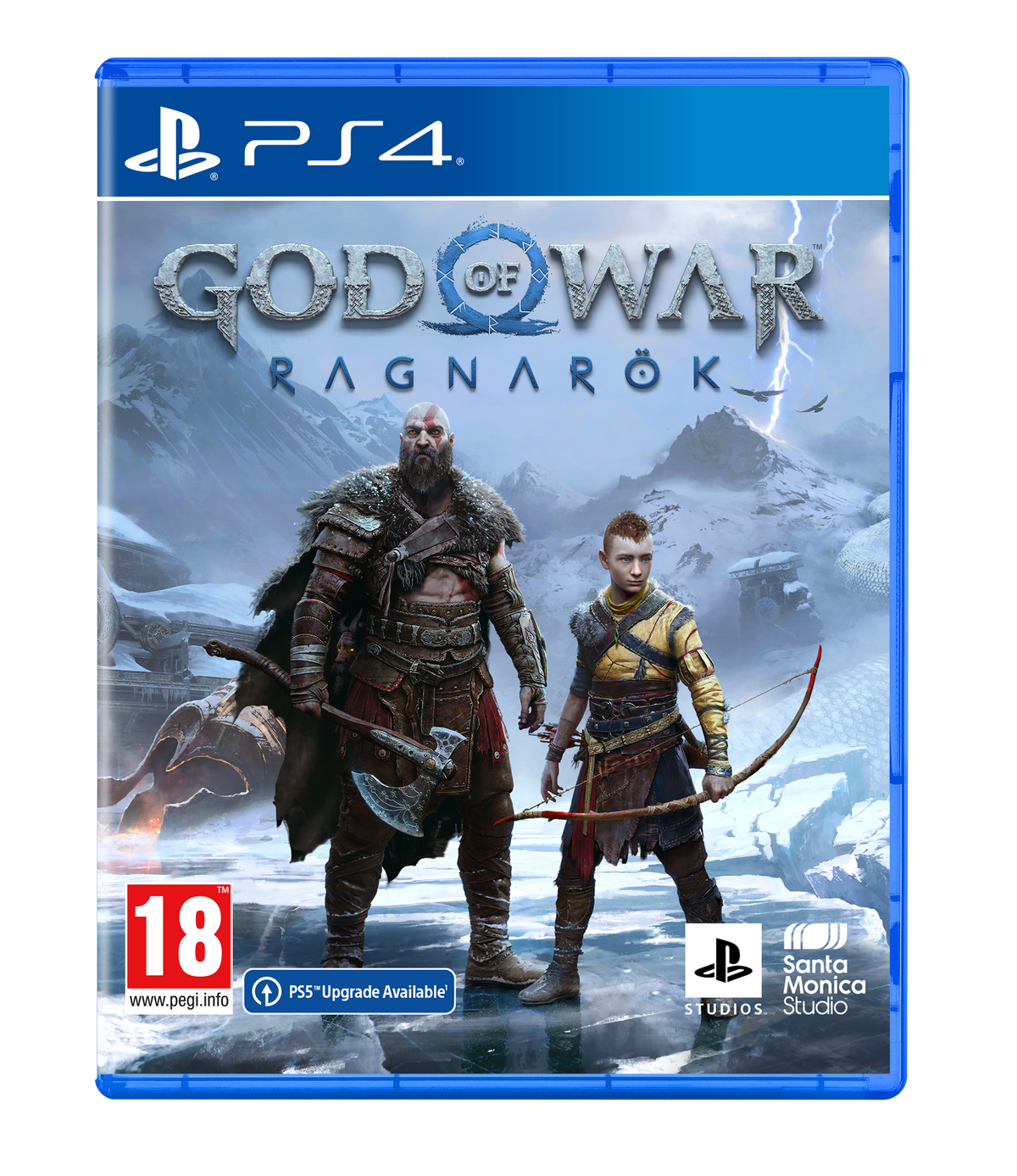 God of War Ragnarök cover art — PS4