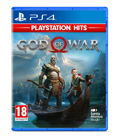 PlayStation Hits God of War PS4 cover art