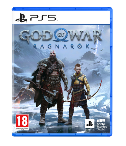 God of War Ragnarök cover art — PS5