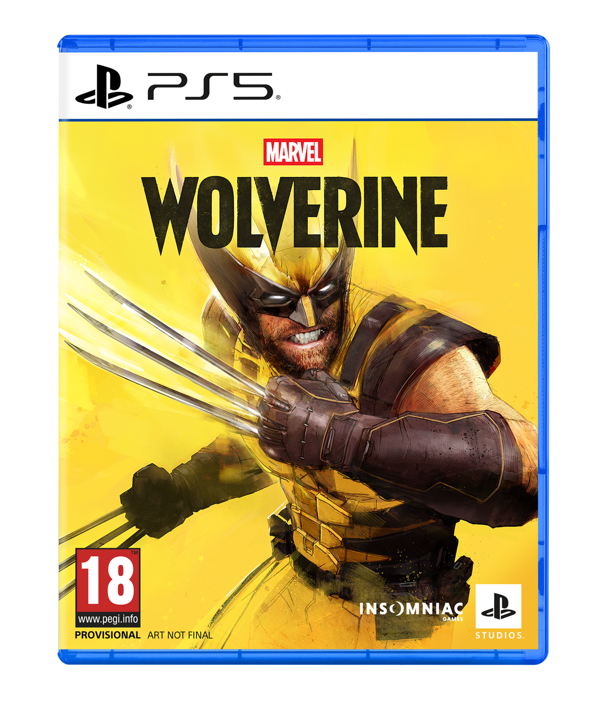 Marvel's Wolverine PS5 cover art