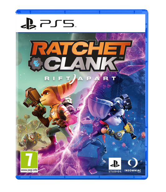 Ratchet and Clank Rift Apart cover art — PS5