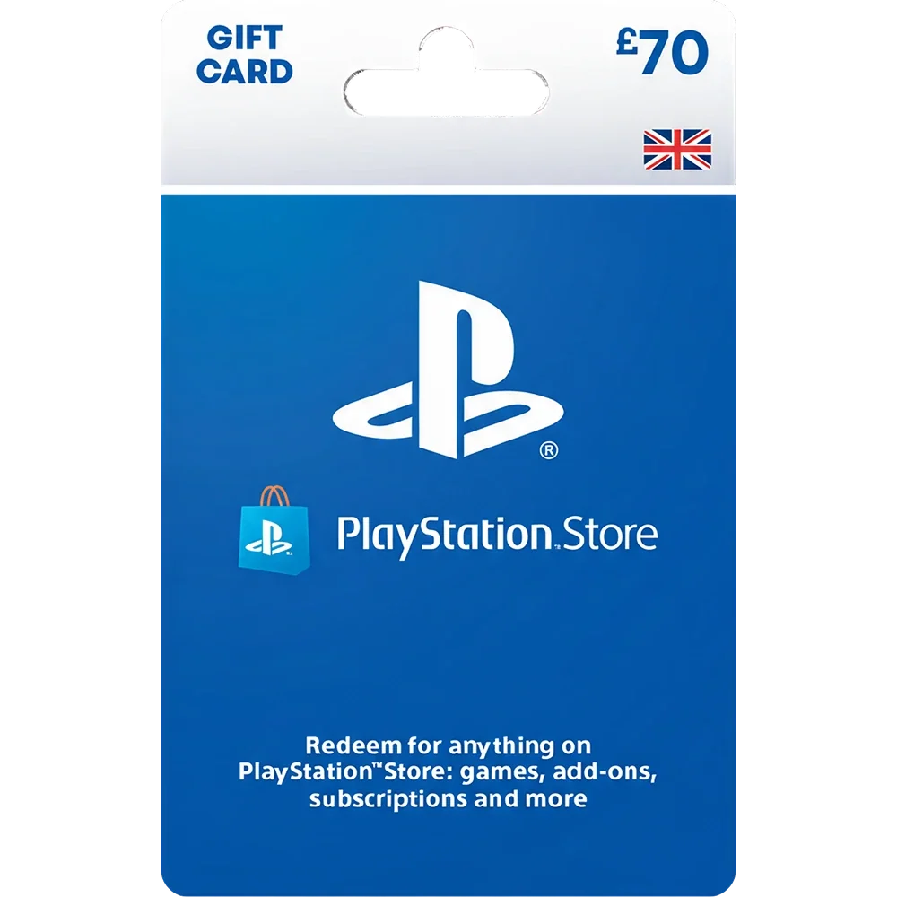 PlayStation Store £70 gift card digital code – Goffs Games
