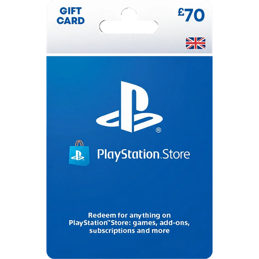PlayStation Store £70 gift card digital code – Goffs Games