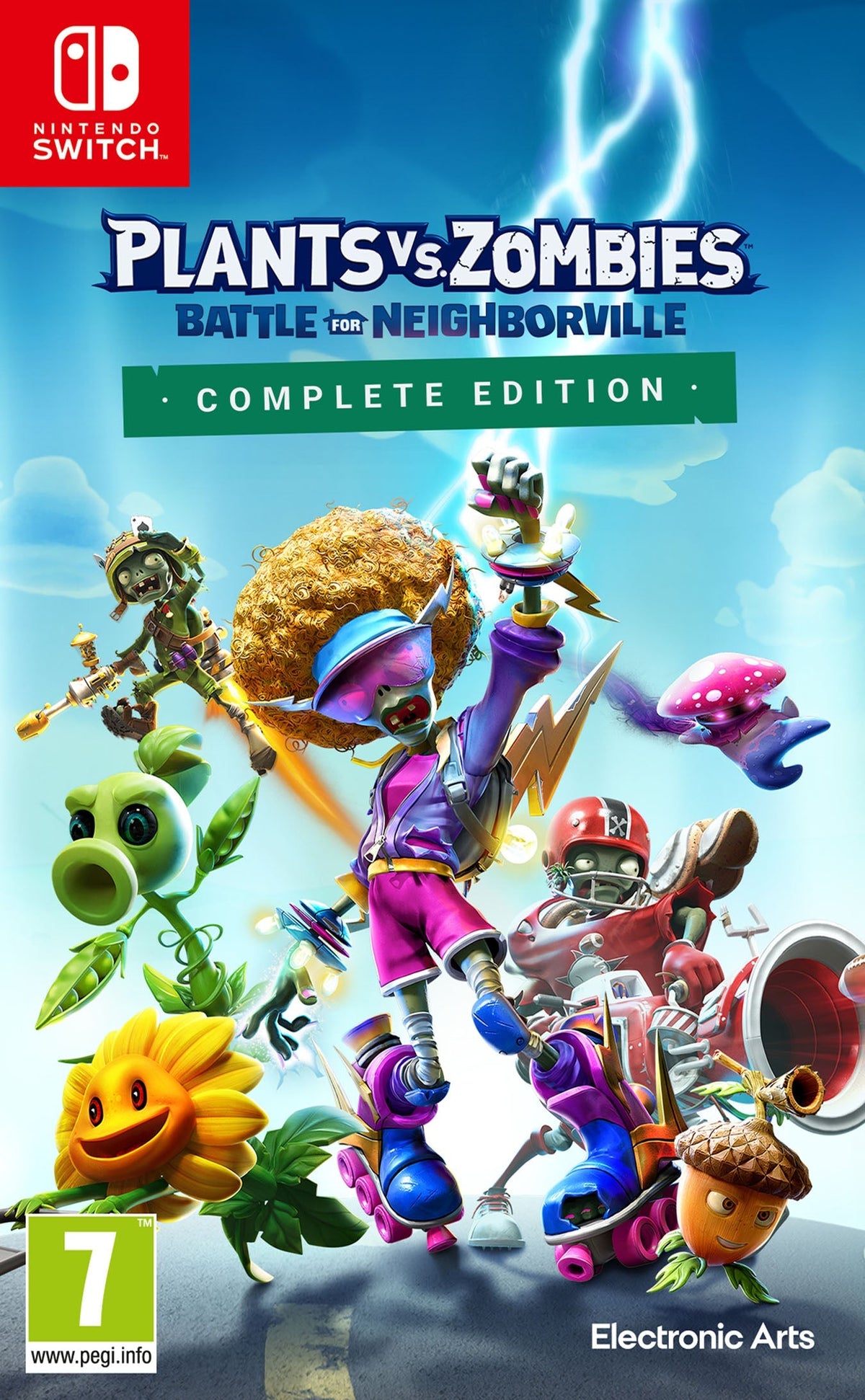 PvZ Battle For Neighborville cover art for Nintendo Switch