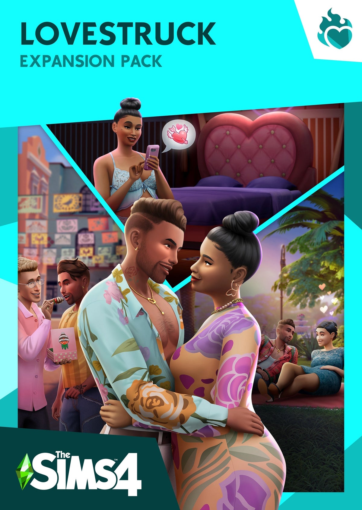 The Sims 4 Lovestruck Expansion Pack cover art — Windows PC