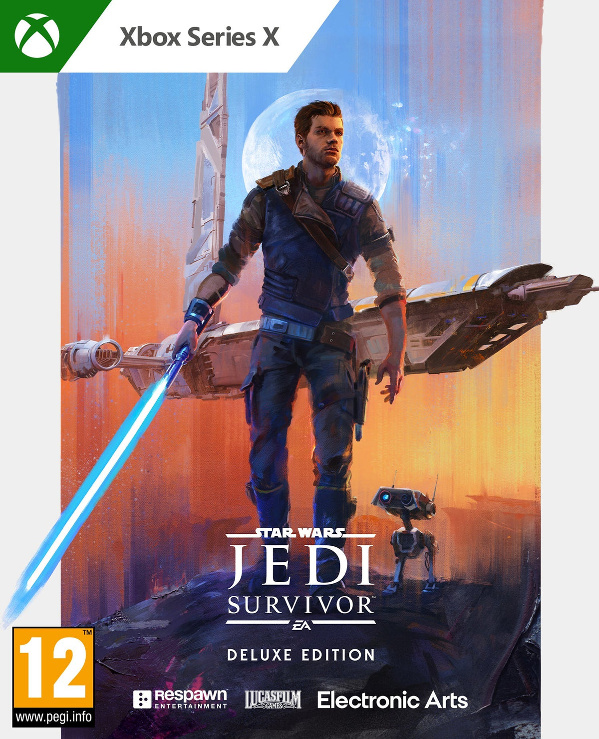 Star Wars Jedi Survivor game cover — Xbox