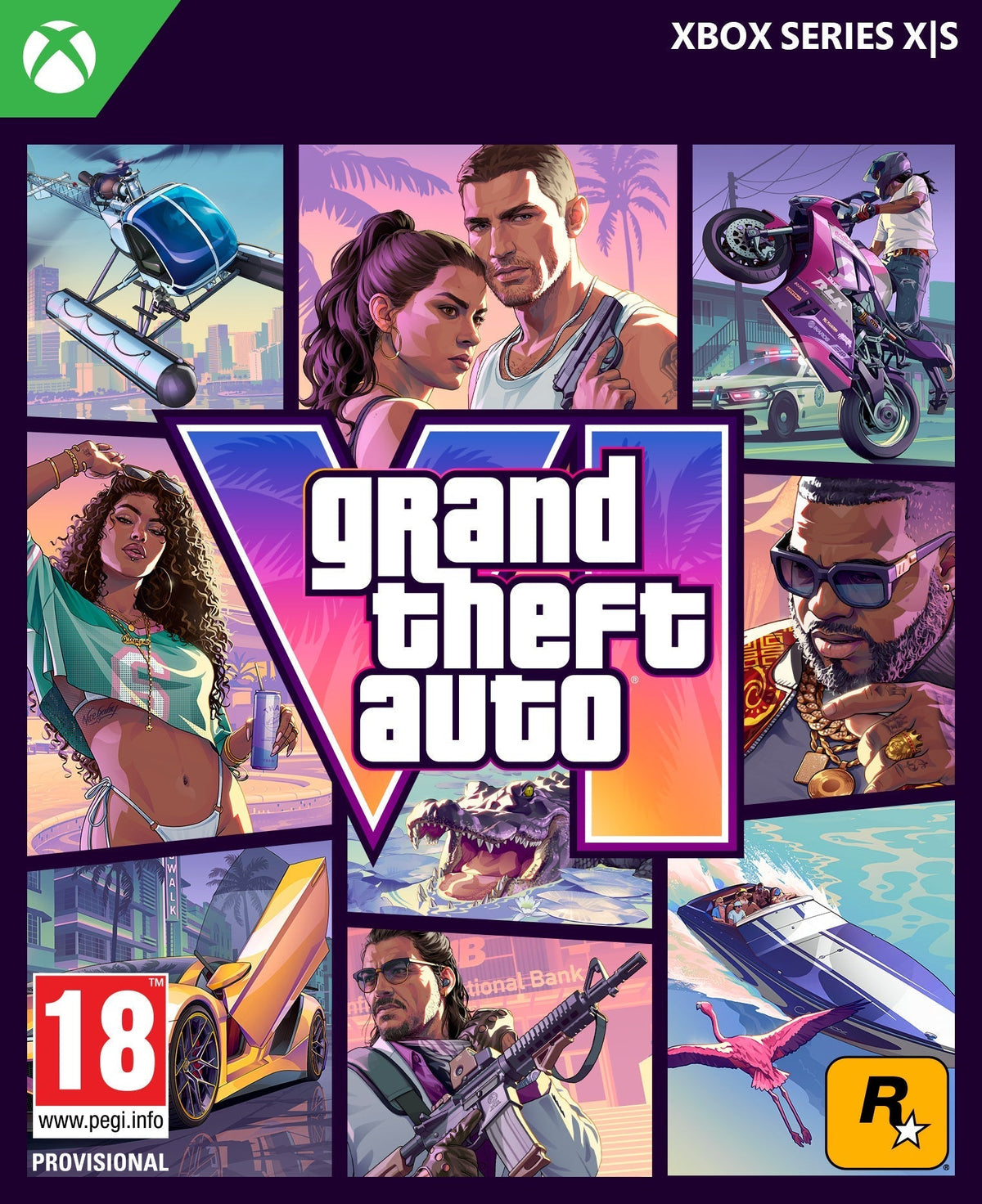 Grand Theft Auto VI - Xbox Series X|S - box flat art