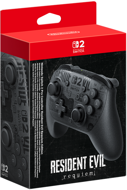 Nintendo Switch 2 Pro Controller Resident Evil Requiem Edition