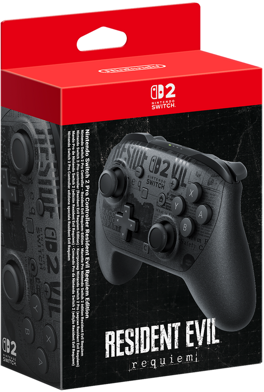 Nintendo Switch 2 Pro Controller Resident Evil Requiem Edition